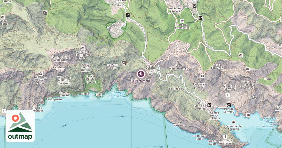 Map of La Parfumerie
