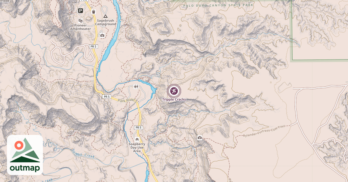 Map of Tripple Cracks