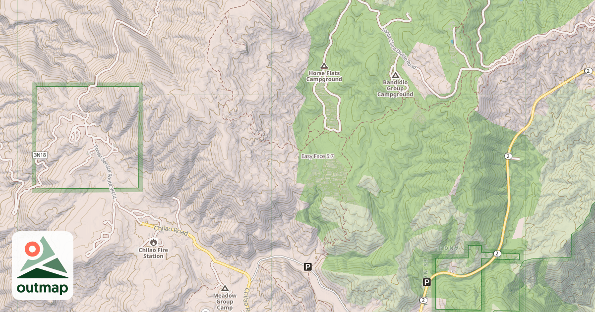 Map of Easy Face