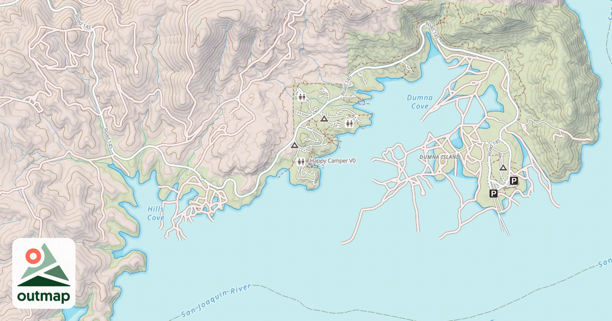 Map of Happy Camper