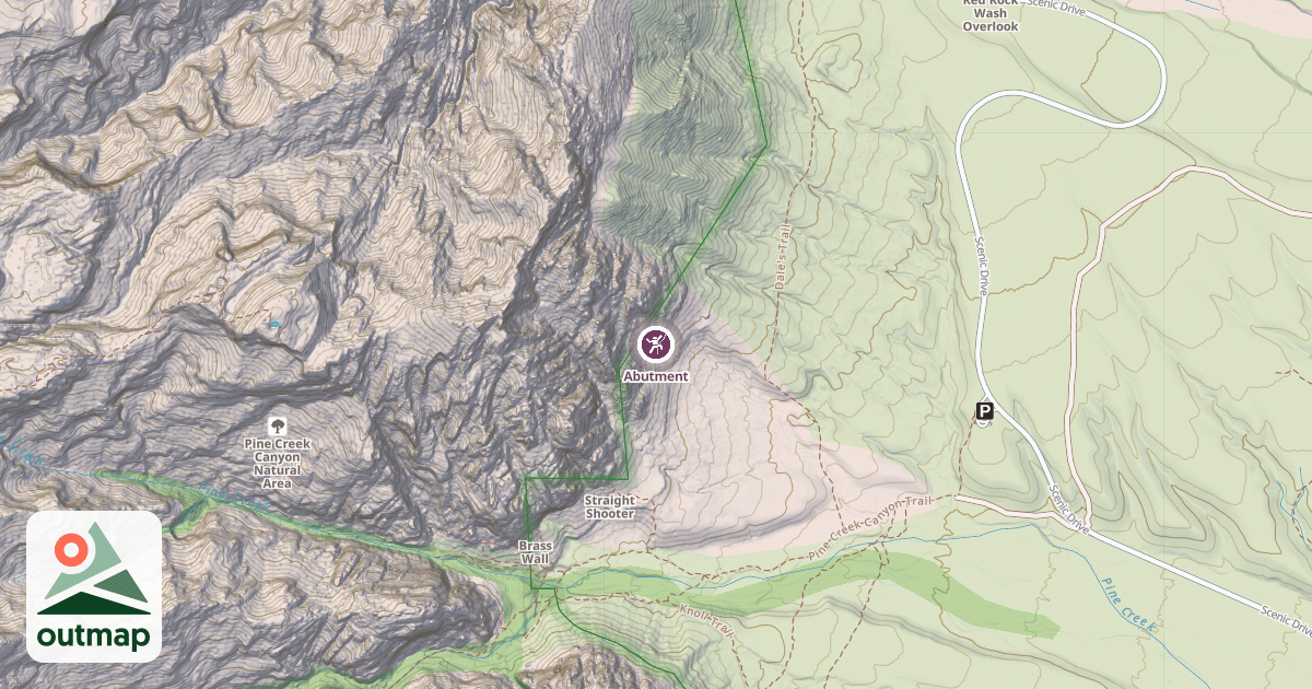 Map of Abutment
