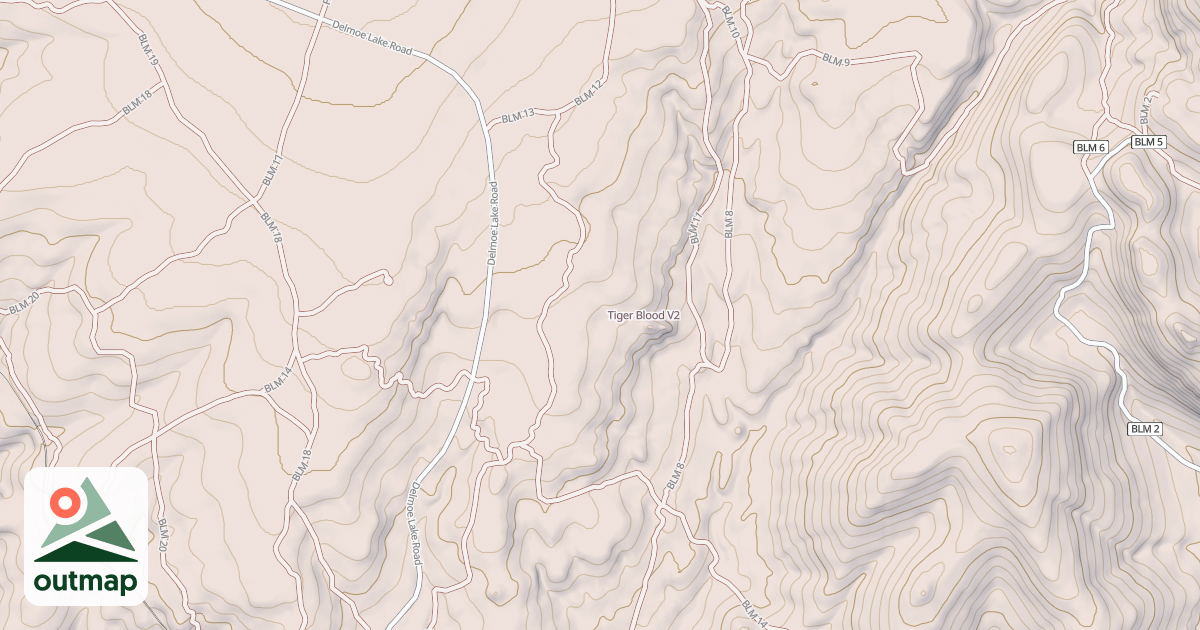 Map of Tiger Blood