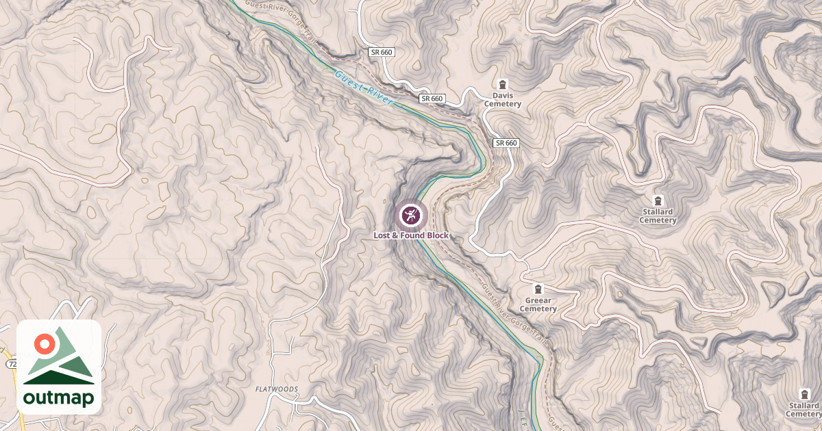 Map of Lost & Found Block