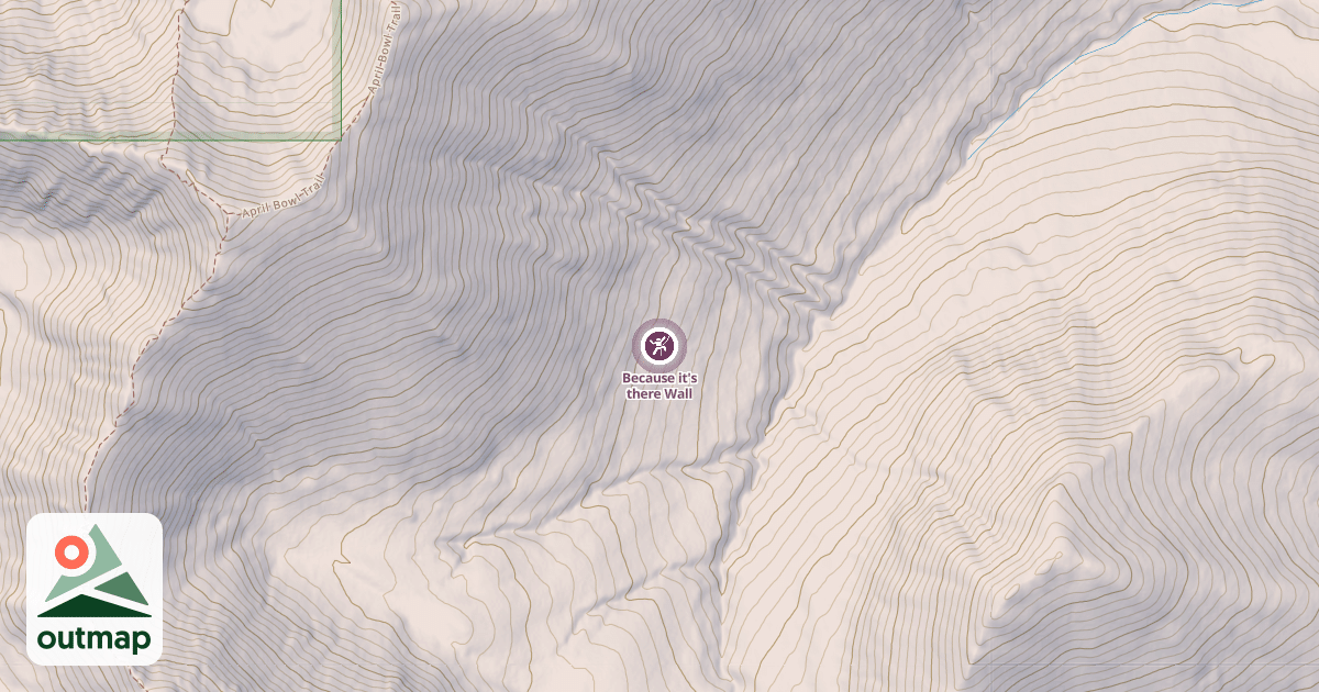 Map of Because it's there Wall