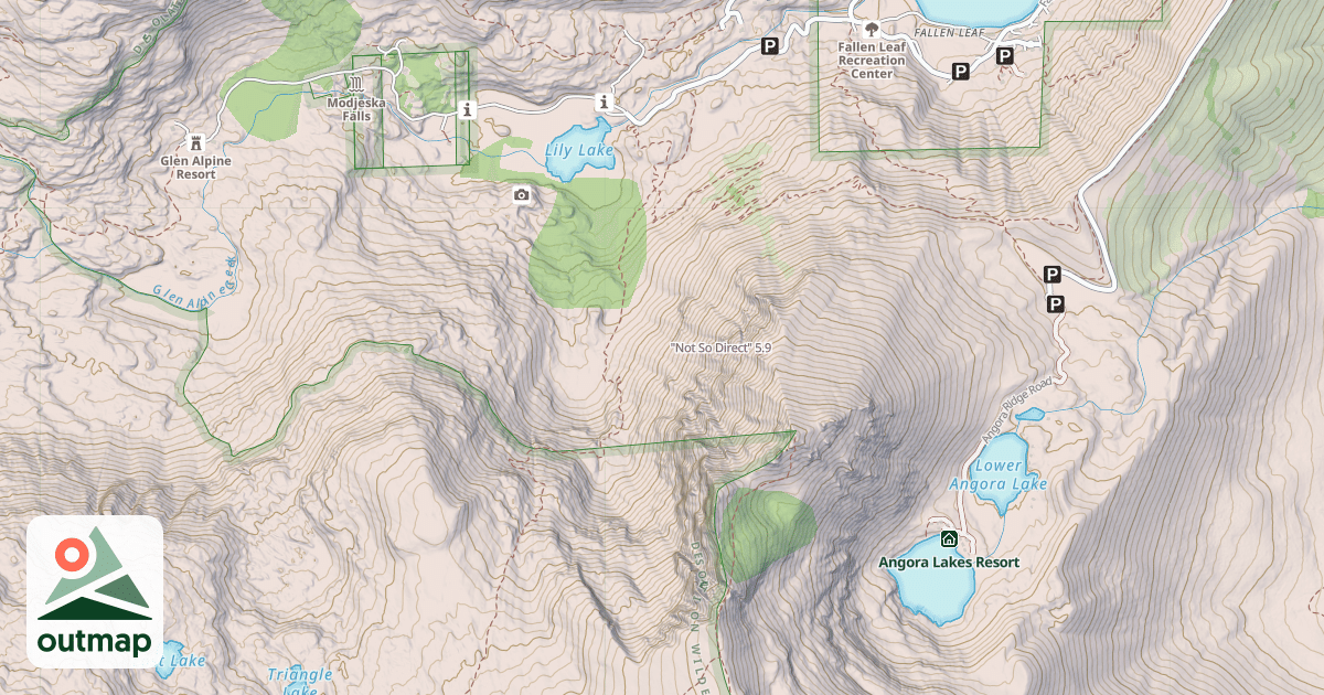 Map of "Not So Direct"