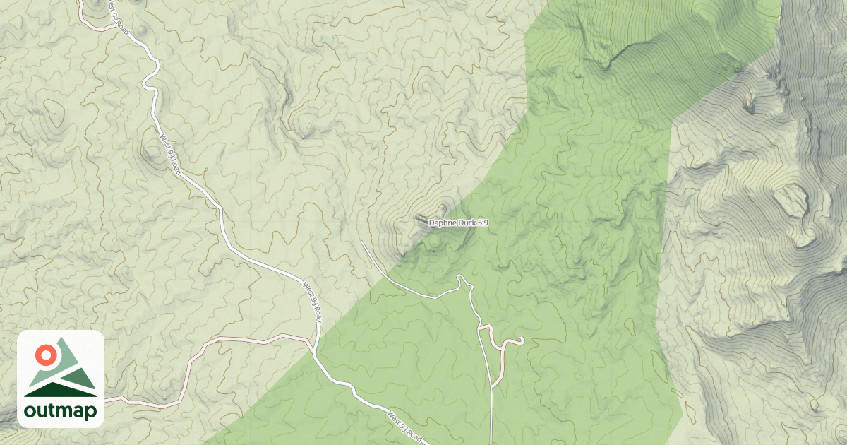 Map of Daphne Duck