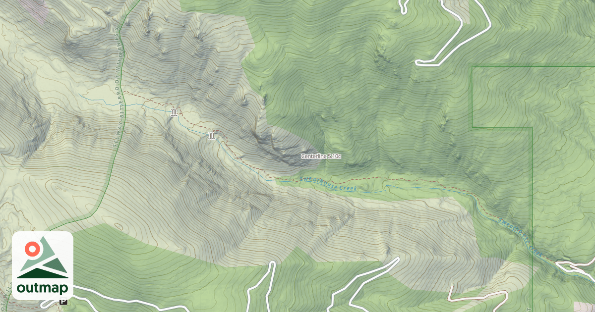 Map of Centerline