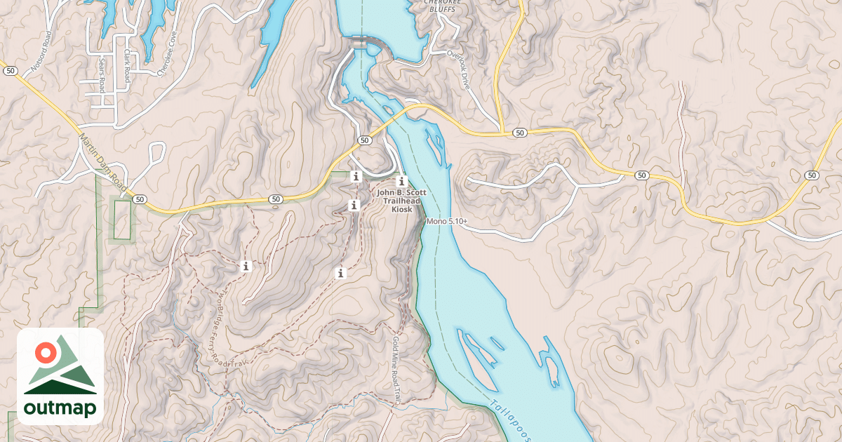Map of Mono