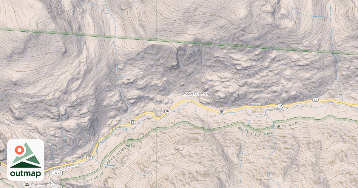 Map of American Hero