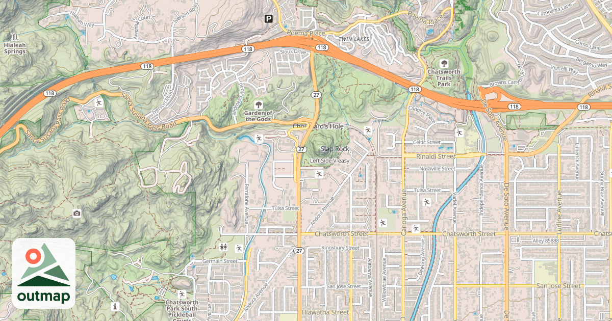 Map of Left Side