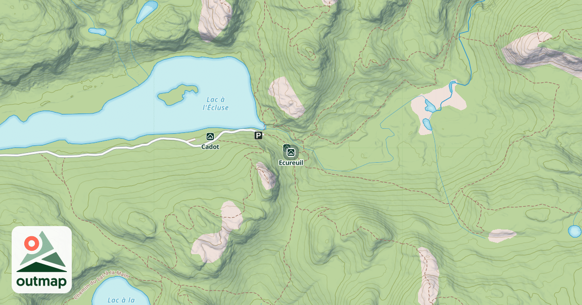 Map of Ecureuil