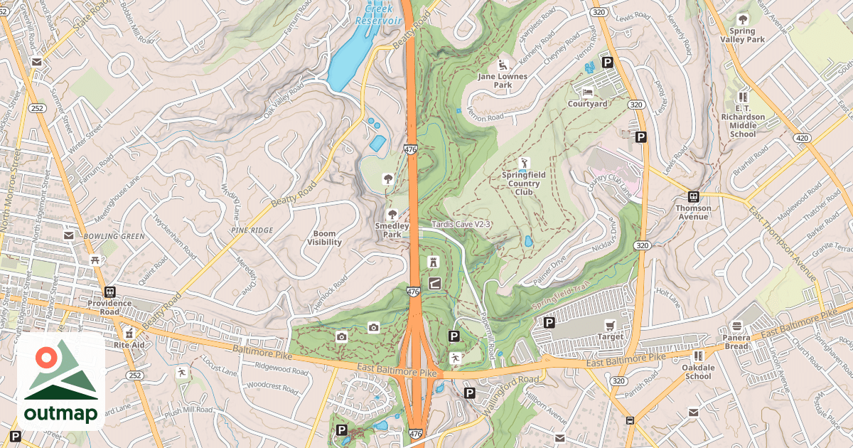 Map of Tardis Cave