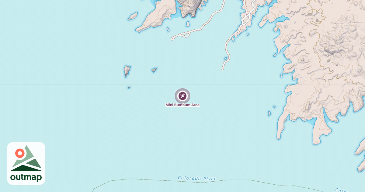 Map of Mini Bumbum Area