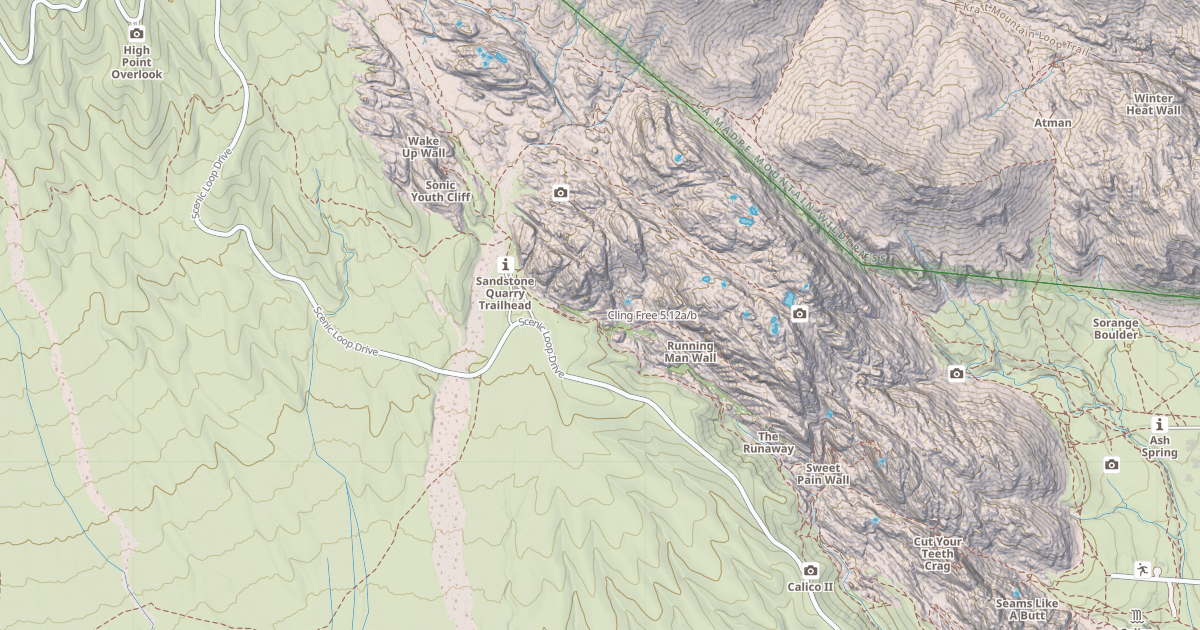 Map preview of Cling Free