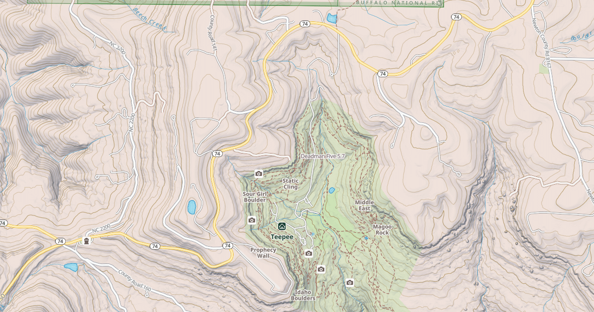 Map preview of Deadman Five