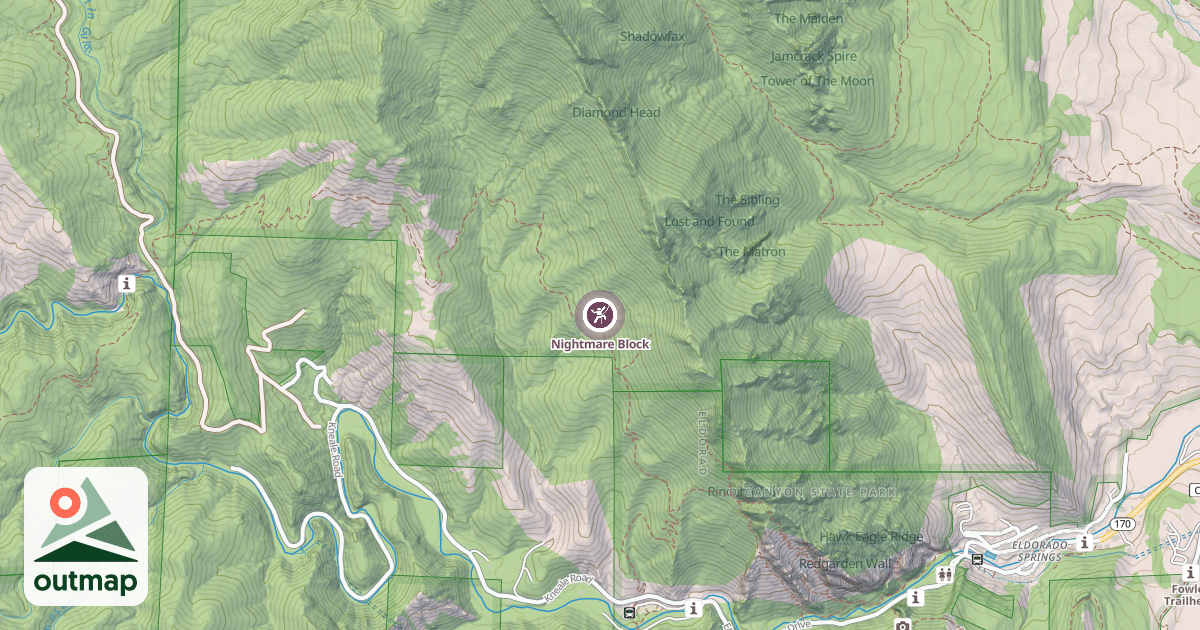 Map of Nightmare Block