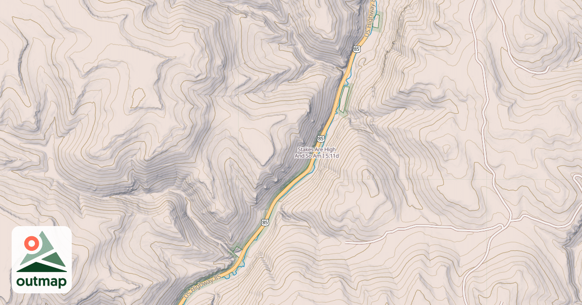 Map of Stakes Are High And So Am I