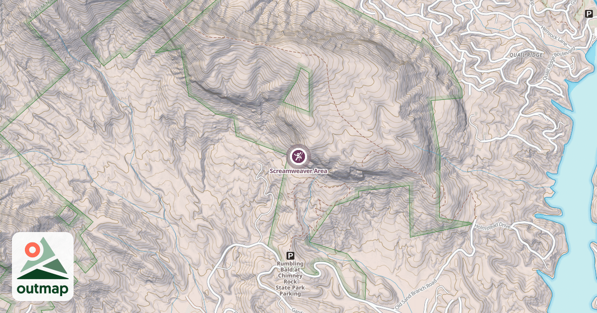 Map of Screamweaver Area