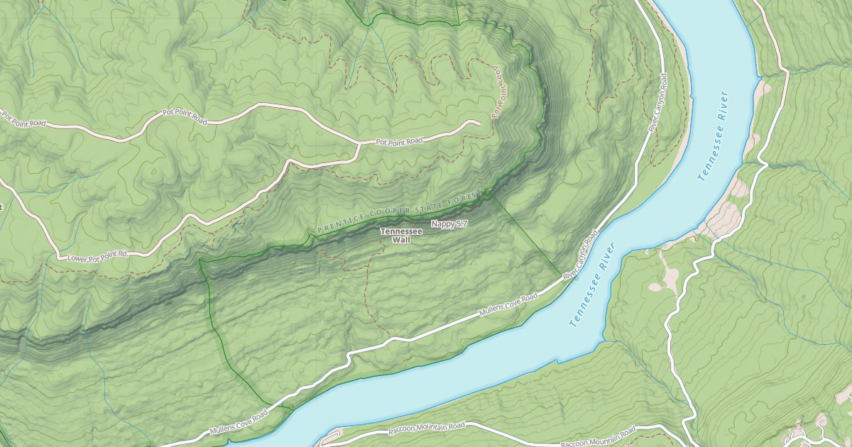 Map preview of Nappy