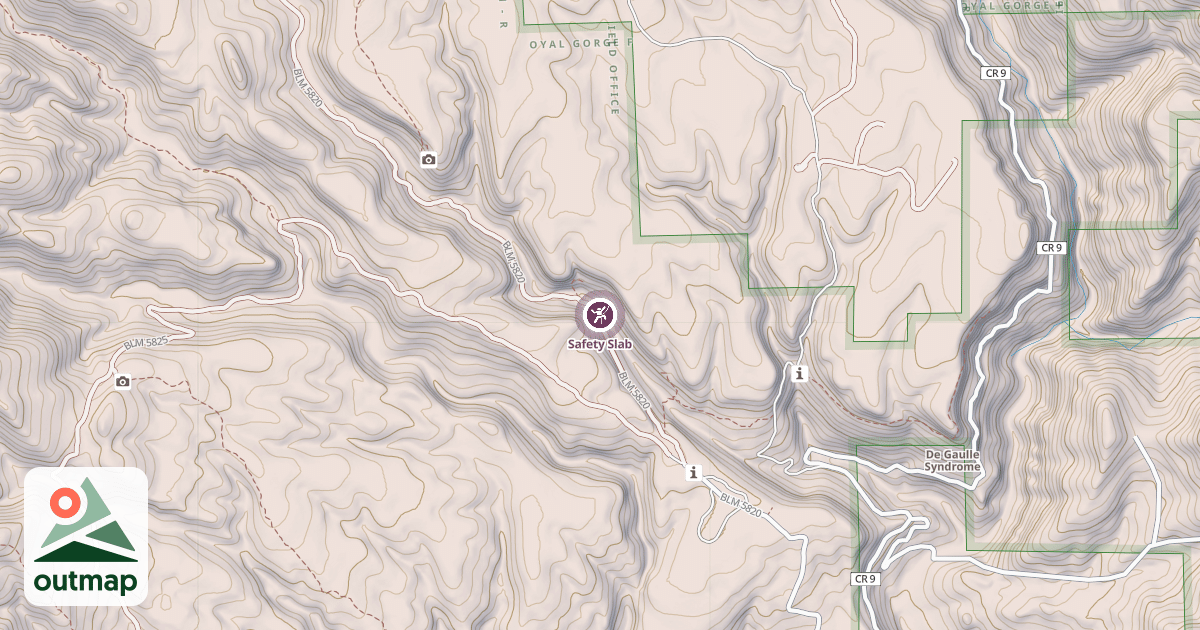Map of Safety Slab