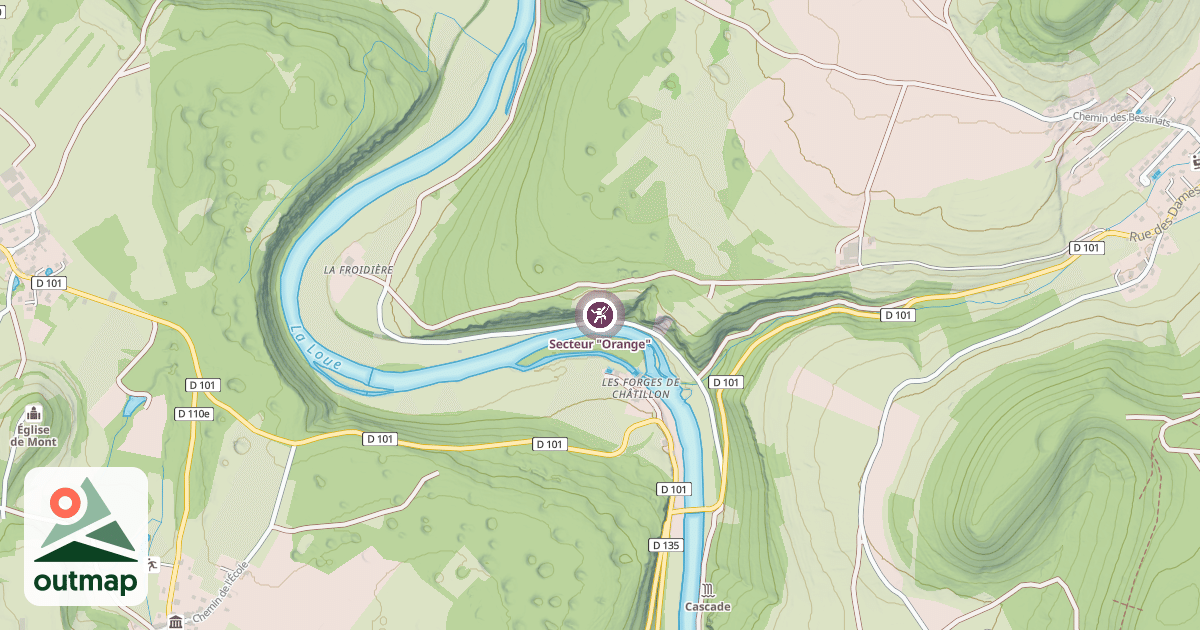 Map of Secteur "Orange"