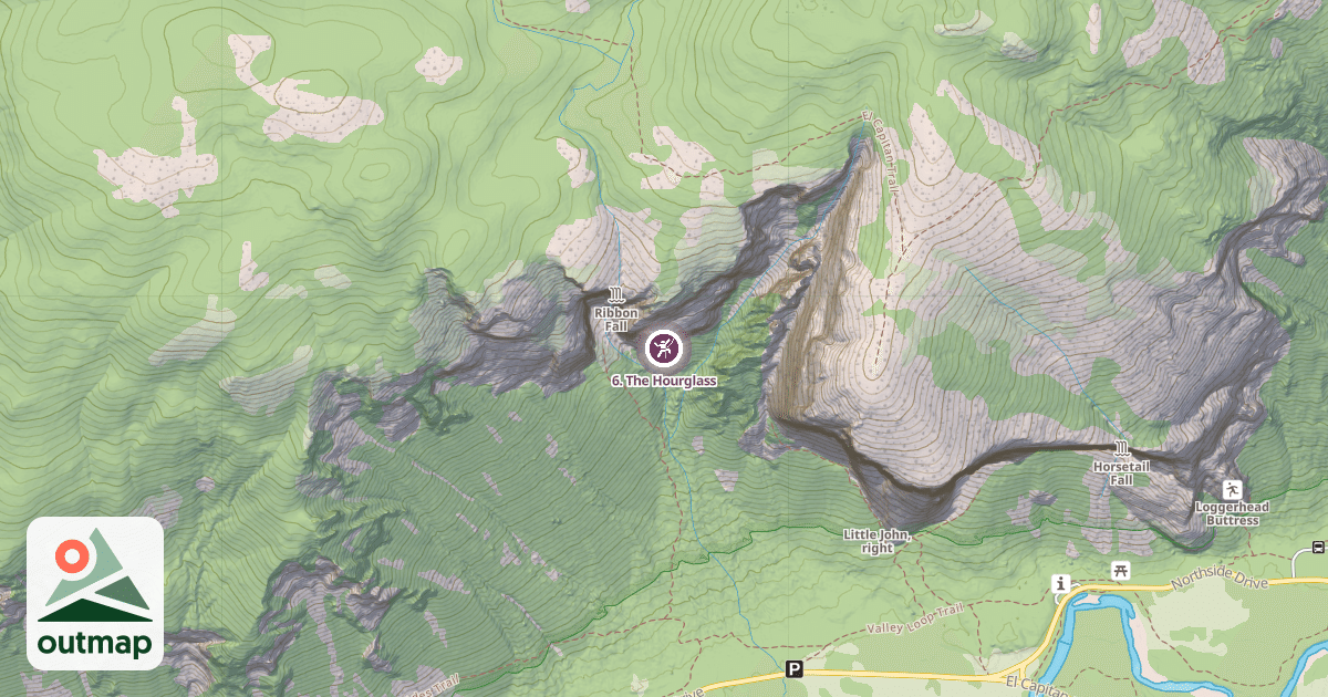 Map of 6. The Hourglass