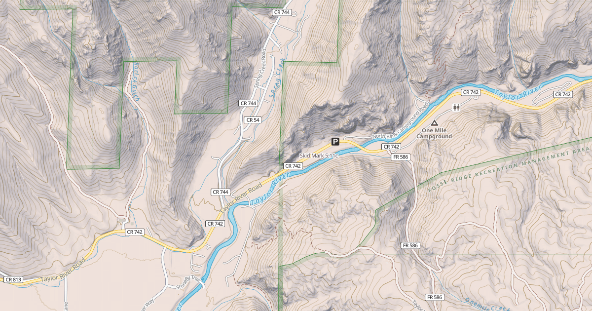 Map preview of Skid Mark
