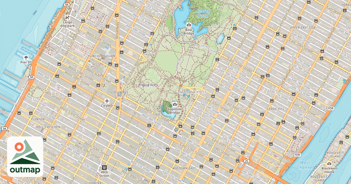 Map of The Prophet