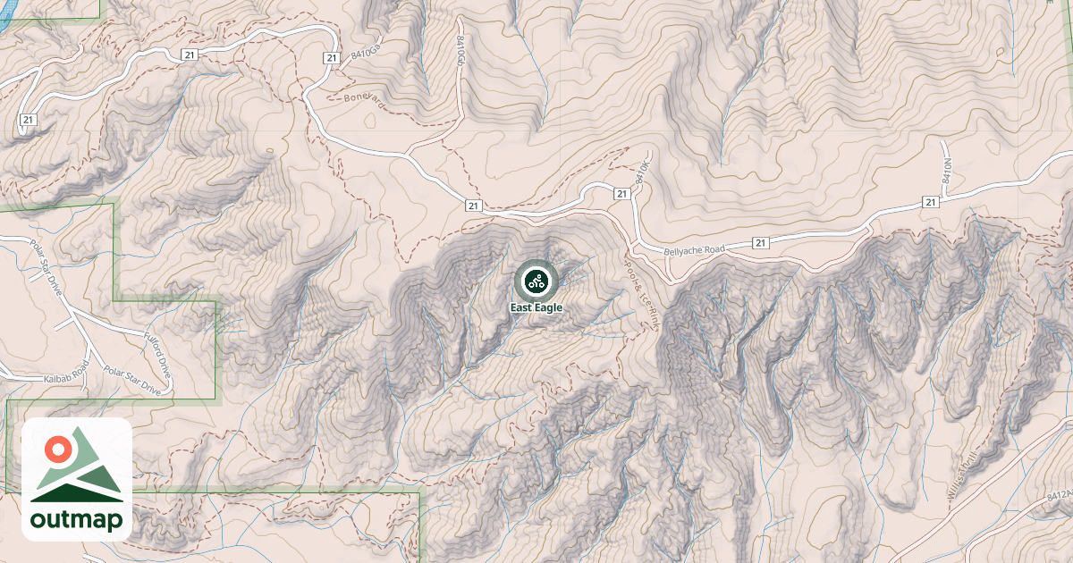Map of East Eagle