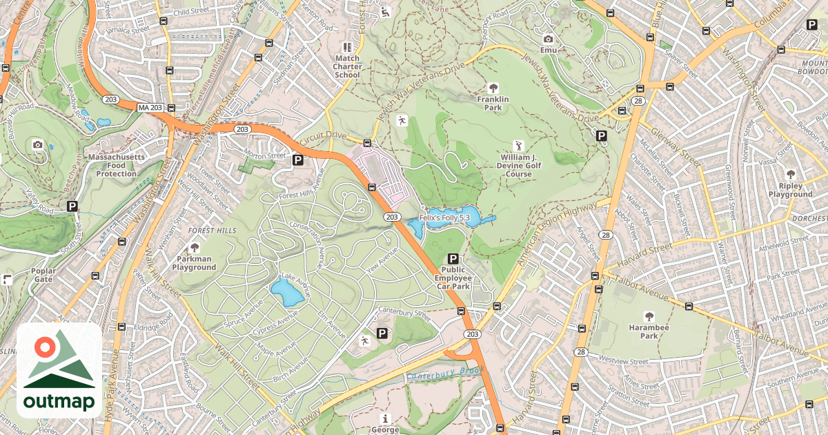 Map of Felix's Folly