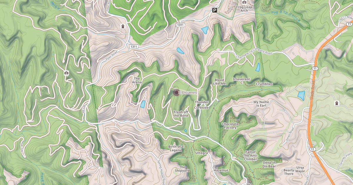 Map preview of El Encuentro