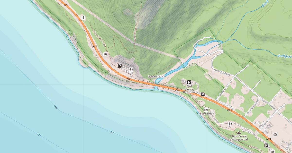 Map preview of Lichen slab