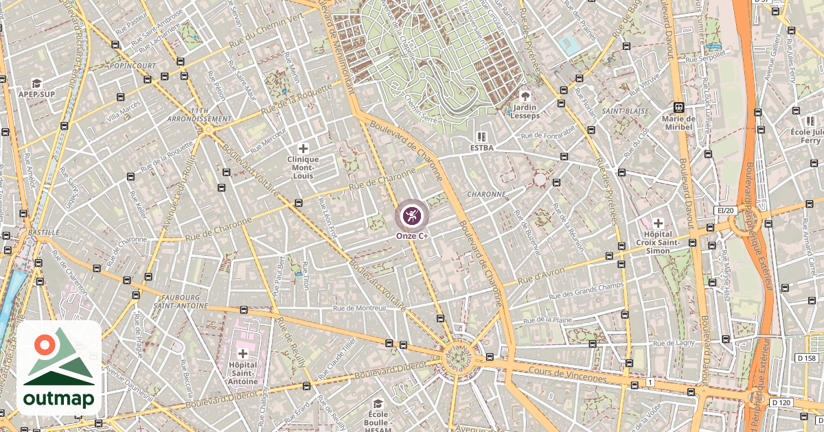 Map of Onze C+