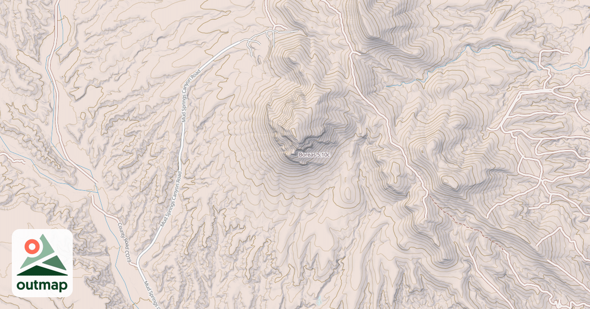 Map of Boreas