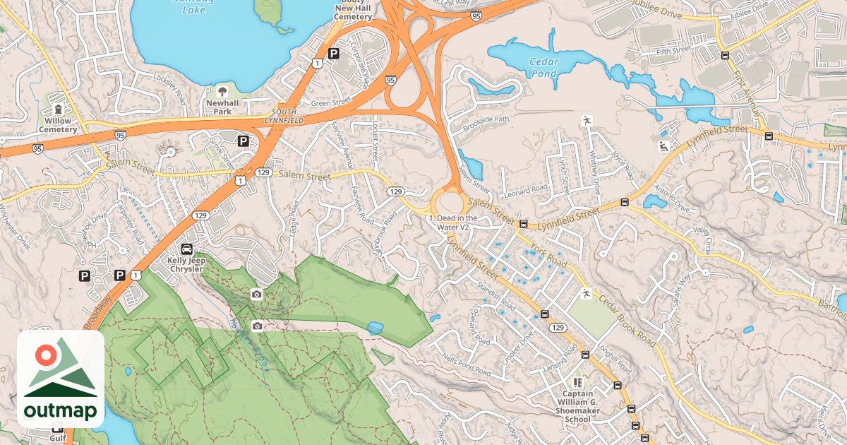 Map of 1. Dead in the Water