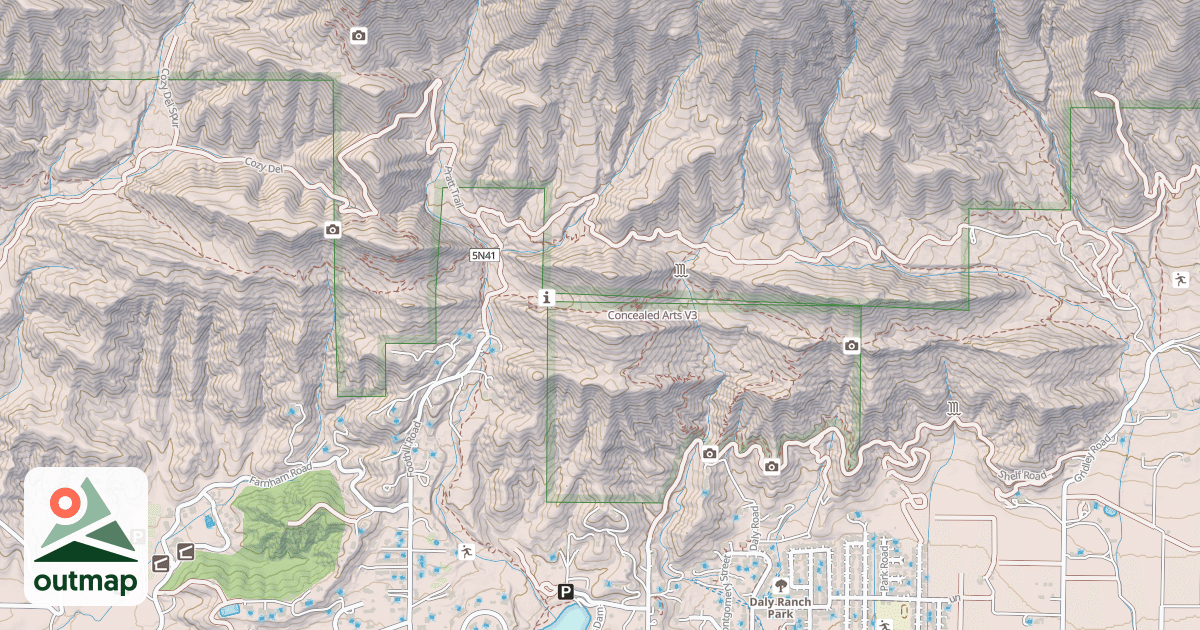 Map of Concealed Arts