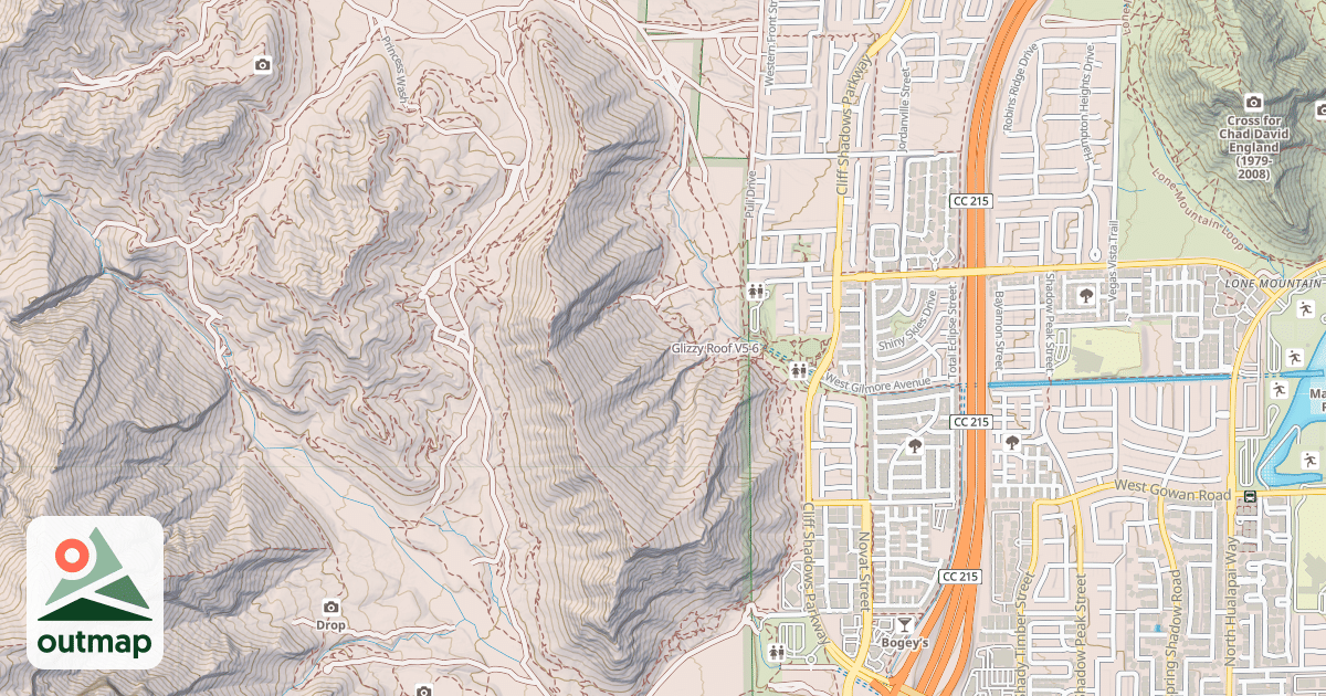 Map of Glizzy Roof