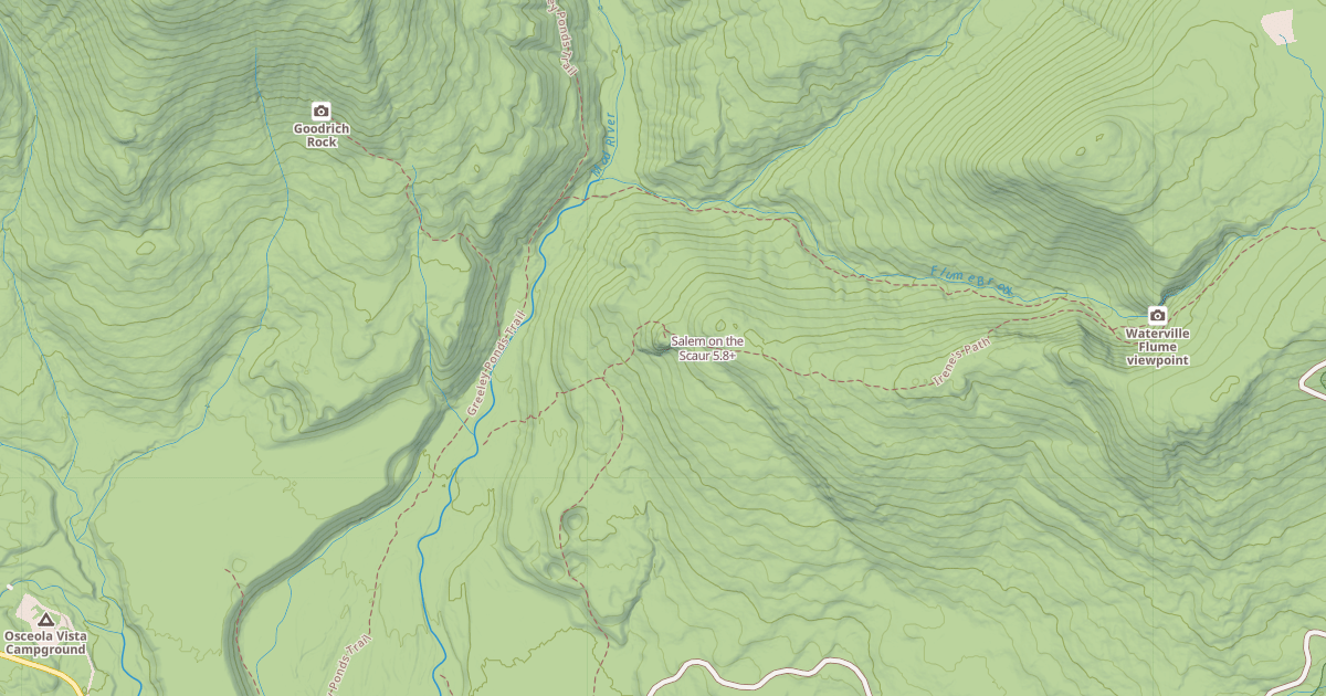 Map preview of Salem on the Scaur