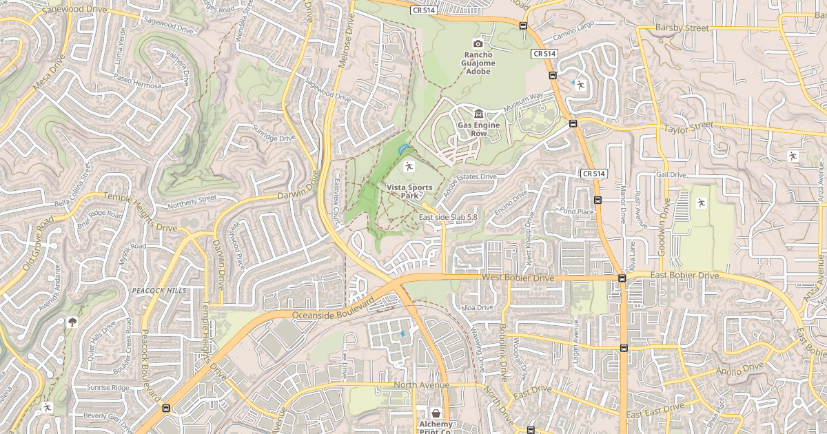 Map preview of East side Slab