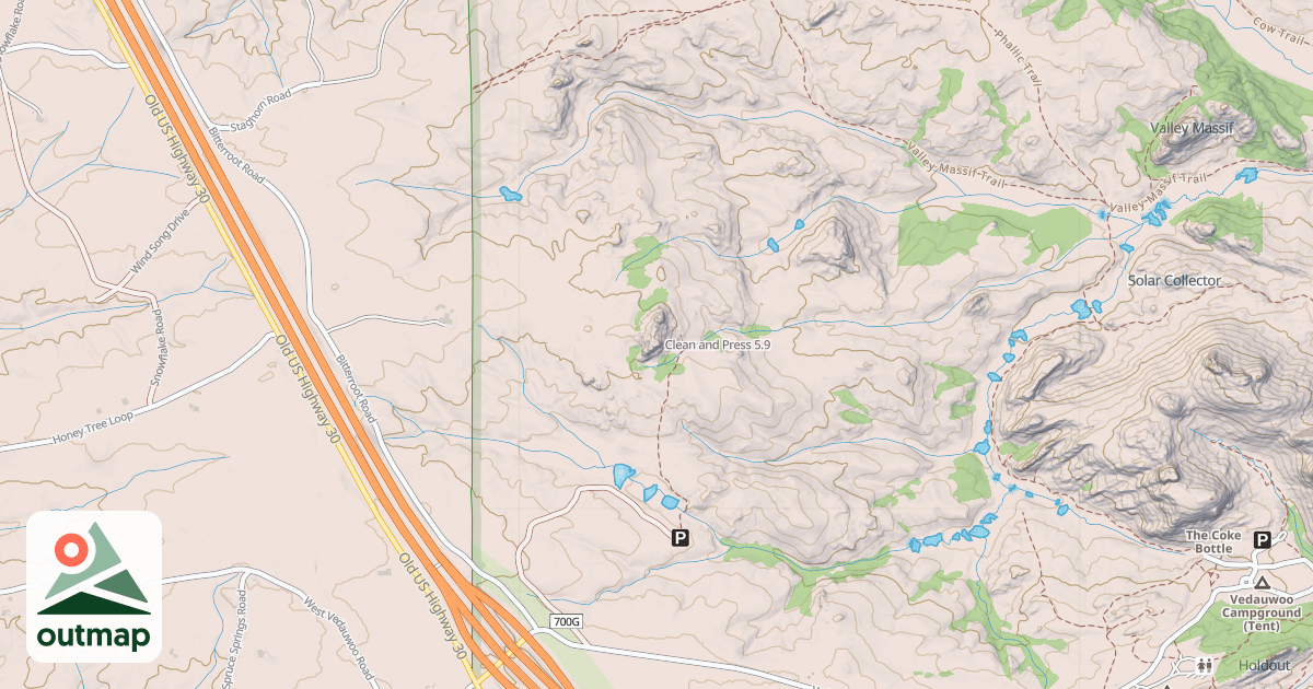 Map of Clean and Press