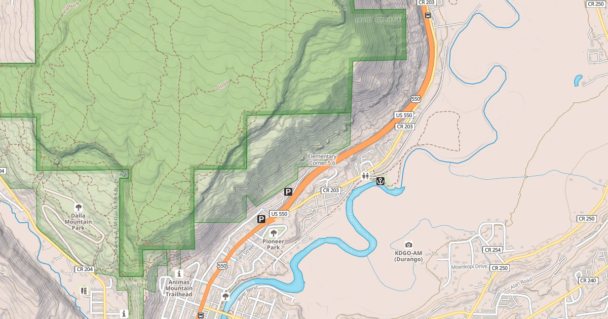 Map preview of Elementary Corner