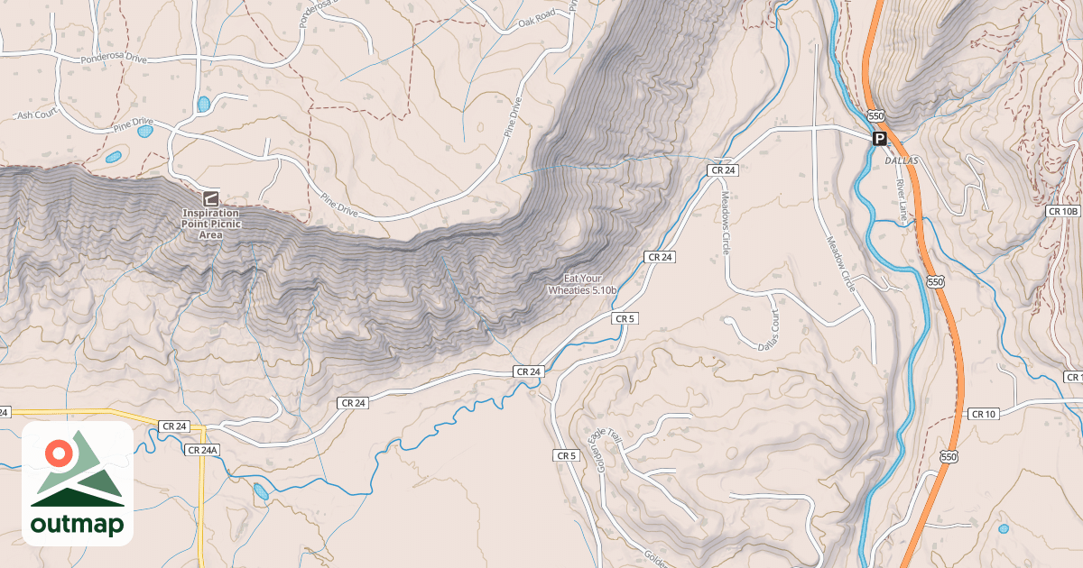 Map of Eat Your Wheaties