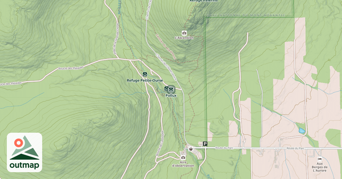 Map of Pollux