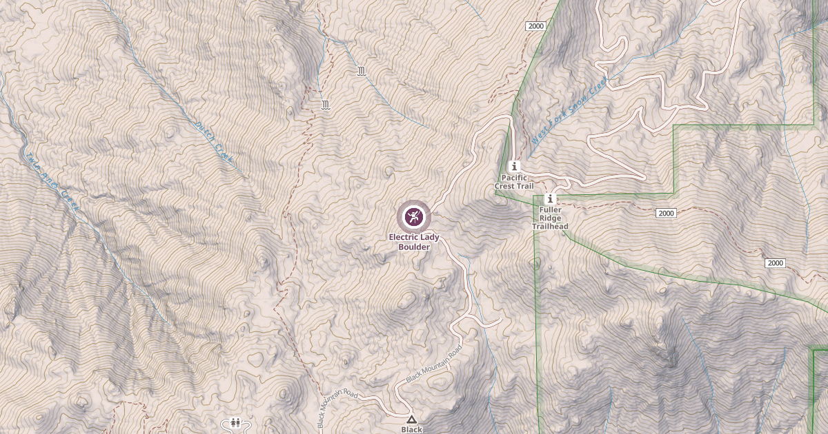 Map preview of Electric Lady Boulder