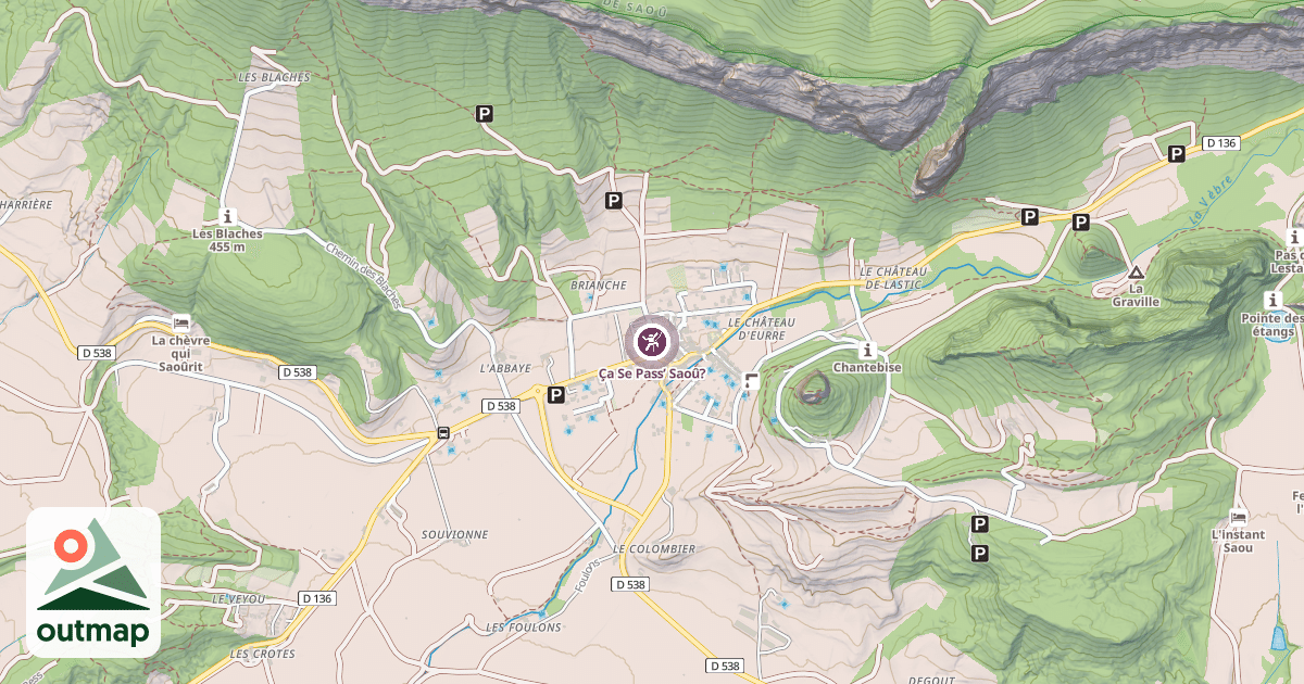 Map of Ça Se Pass’ Saoû?