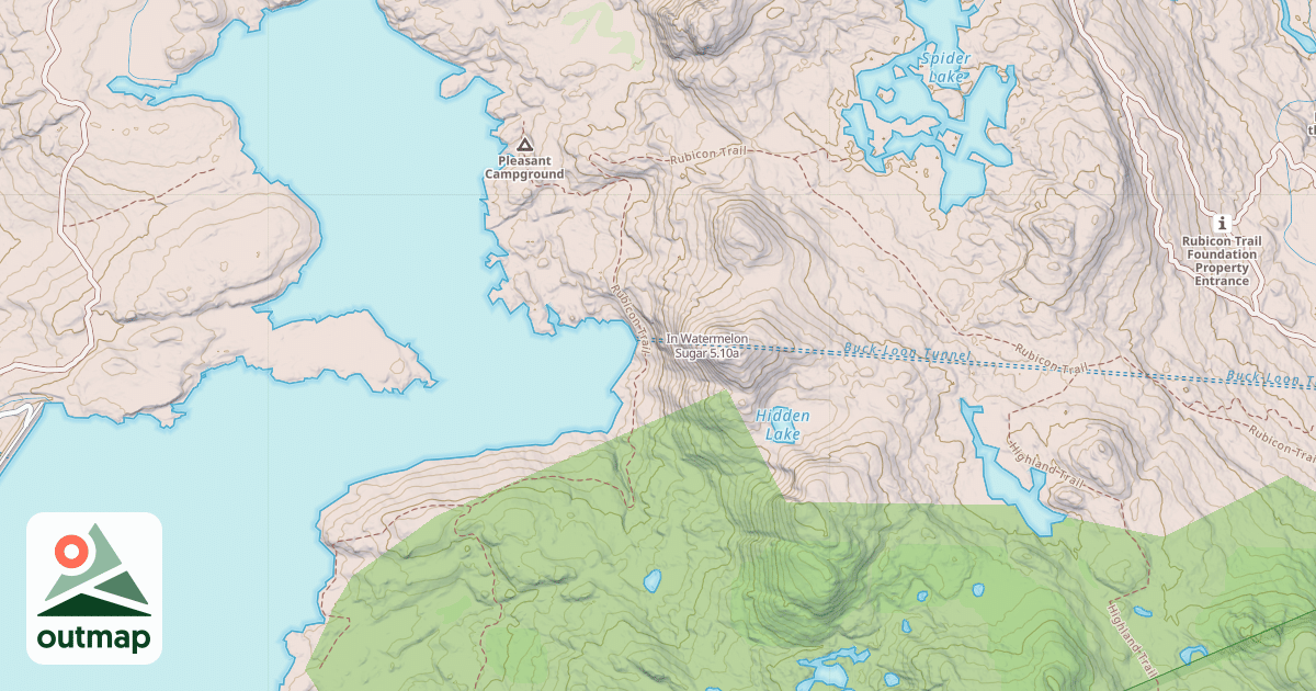 Map of In Watermelon Sugar