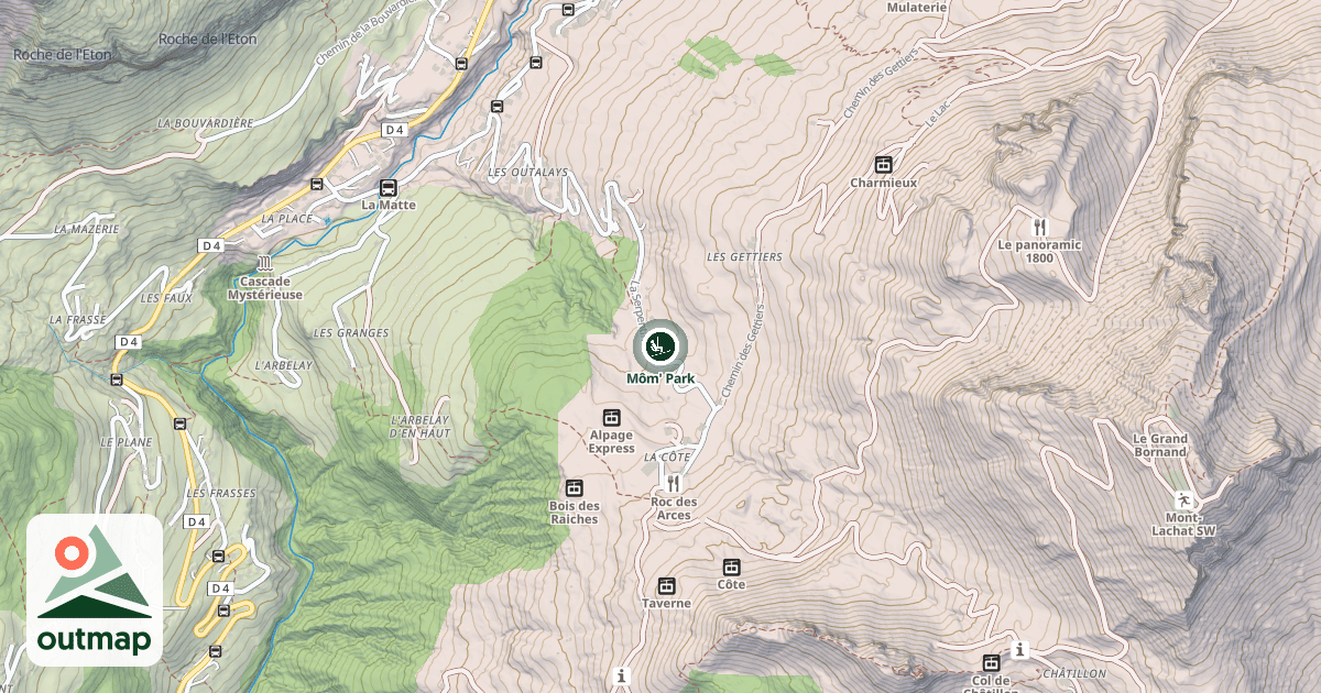 Map of Môm' Park