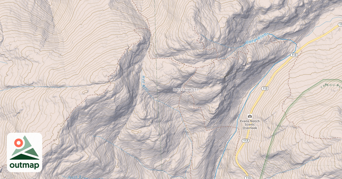 Map of Bob's Corner