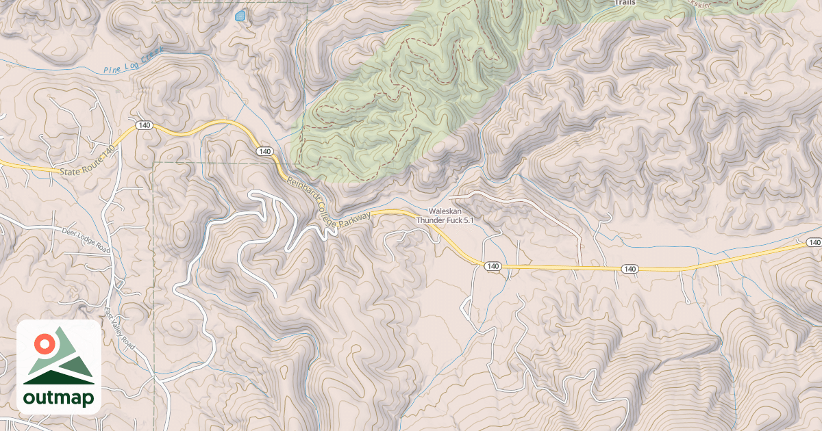 Map of Waleskan Thunder Fuck