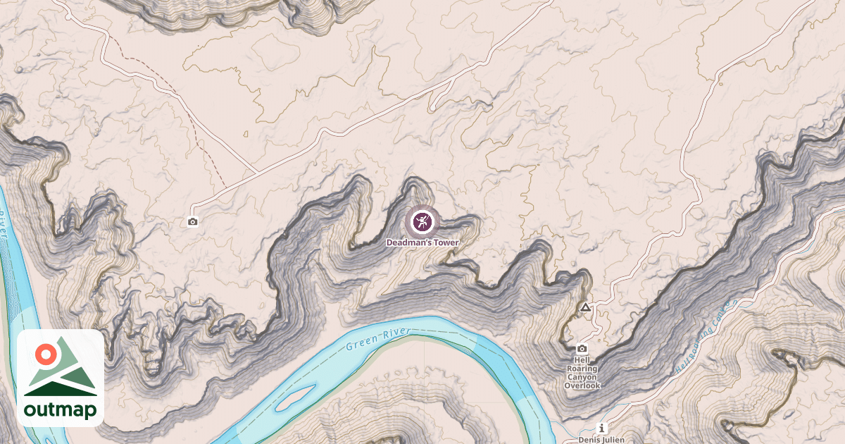 Map of Deadman’s Tower